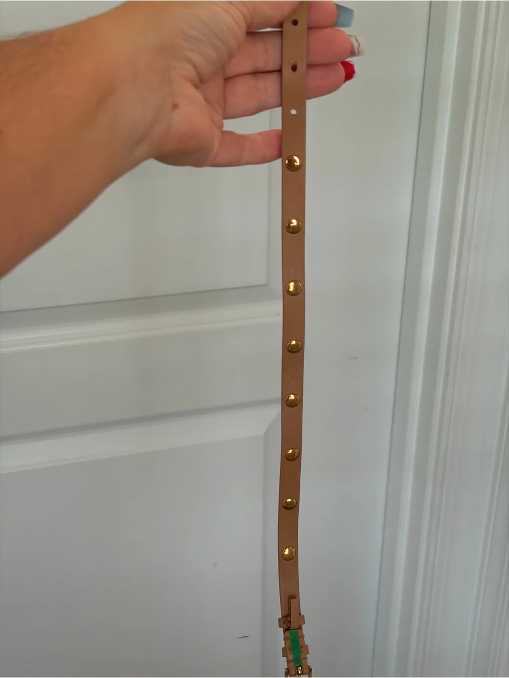 Tory Burch Logo Stud Double Wrap Braclet